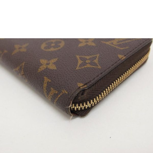 77514 10 Louis Vuitton Zippy Wallet Monogram Brown