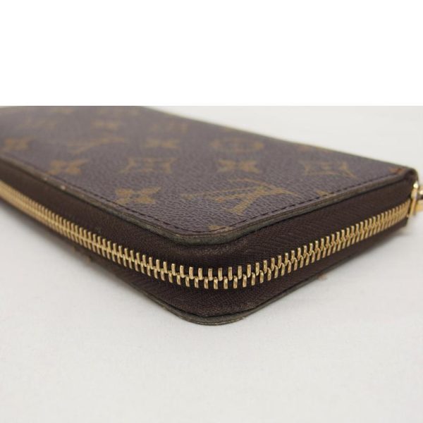 77514 11 Louis Vuitton Zippy Wallet Monogram Brown