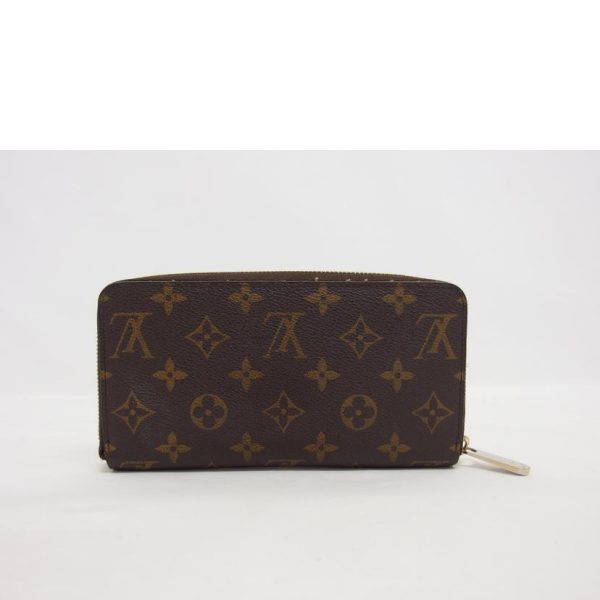 77514 2 Louis Vuitton Zippy Wallet Monogram Brown