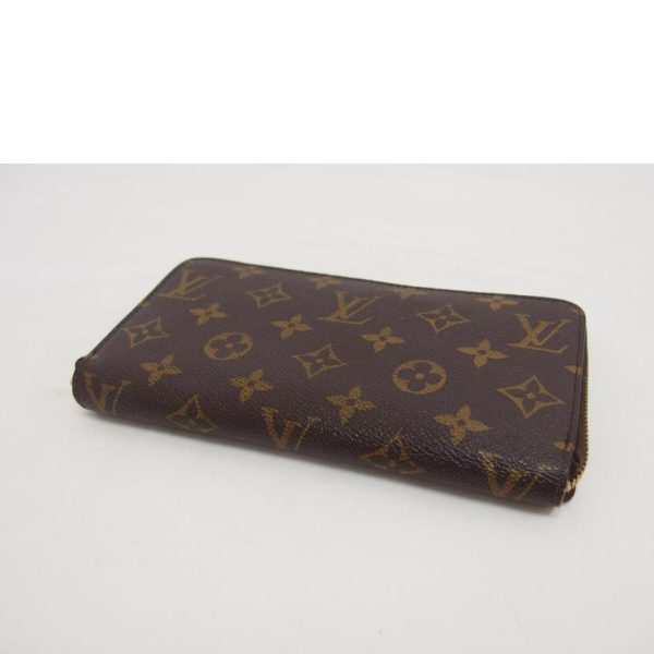 77514 3 Louis Vuitton Zippy Wallet Monogram Brown