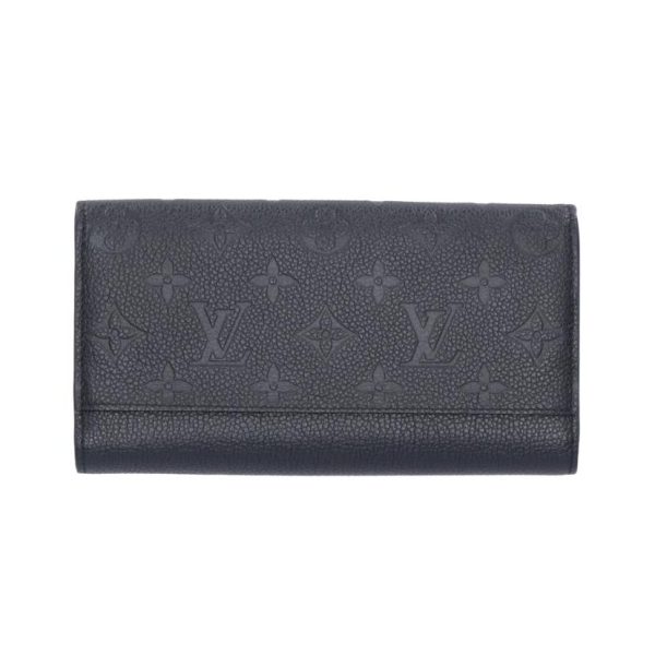 77593 2 Louis Vuitton Portefeuil Sala Empreinte Wallet Noir