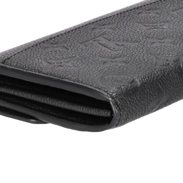 77593 9 Louis Vuitton Portefeuil Sala Empreinte Wallet Noir