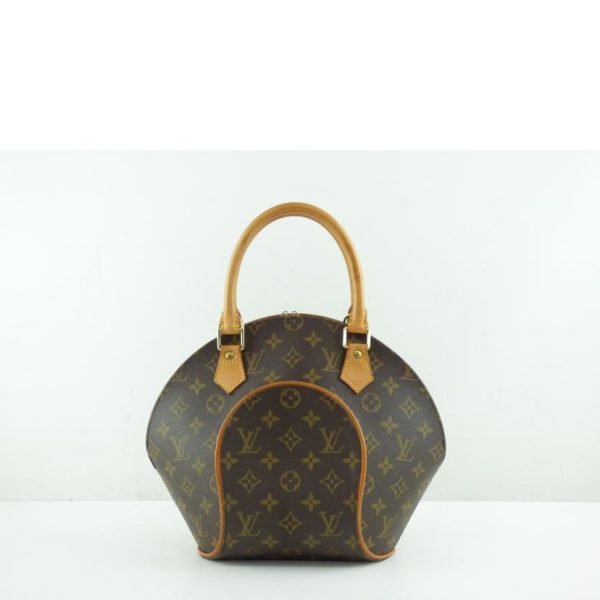 77666 2 Louis Vuitton Ellipse PM Monogram Handbag Brown