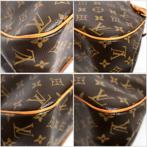 779 3 Louis Vuitton Monogram Batignolles Tote Bag Canvas Brown