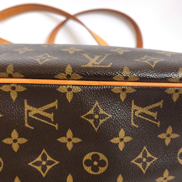 779 4 Louis Vuitton Monogram Batignolles Tote Bag Canvas Brown