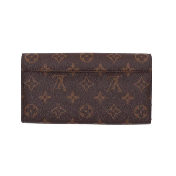 78077 2 Louis Vuitton Portefeuil Sala Monogram Wallet Brown