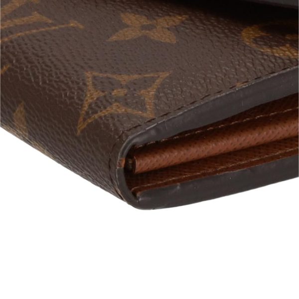 78077 6 Louis Vuitton Portefeuil Sala Monogram Wallet Brown