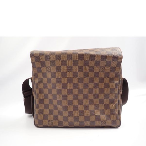 78111 2 Louis Vuitton Naviglio Damier Ebene Shoulder Bag Brown