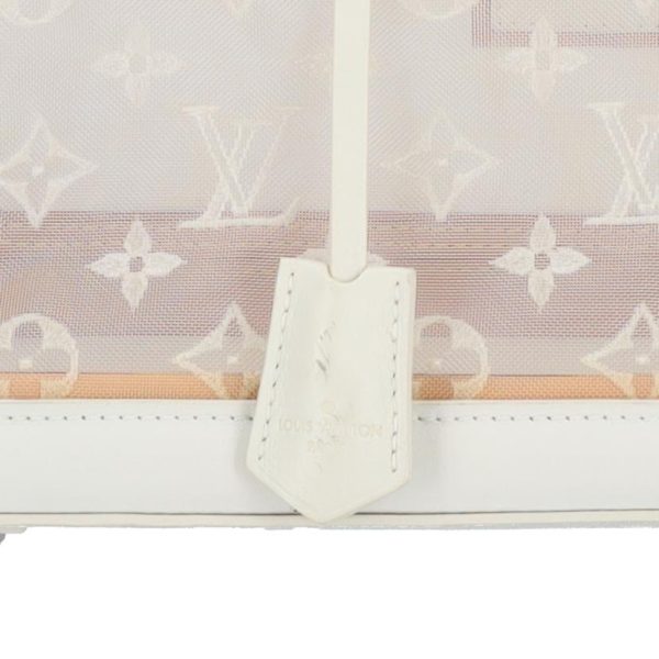 78170 8 Louis Vuitton Lockit East West Bag MG Transparency