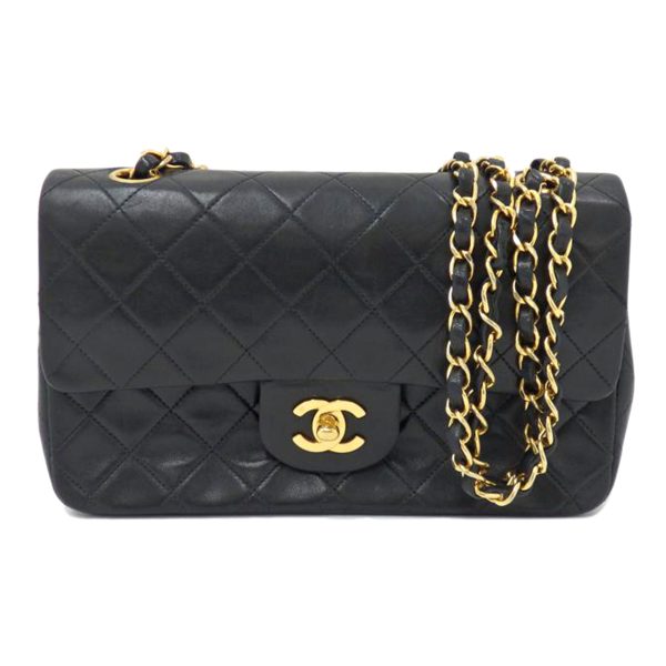 78200 1 Chanel Matelasse Chain Shoulder Bag W Flap Lambskin