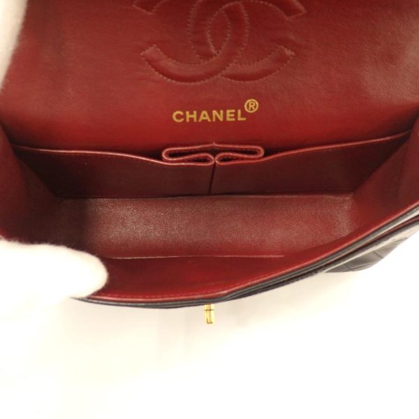 78200 5 Chanel Matelasse Chain Shoulder Bag W Flap Lambskin