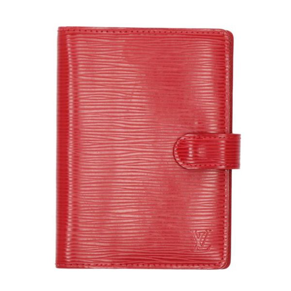 78272 1 Louis Vuitton Agenda PM Portfolio Epi Red