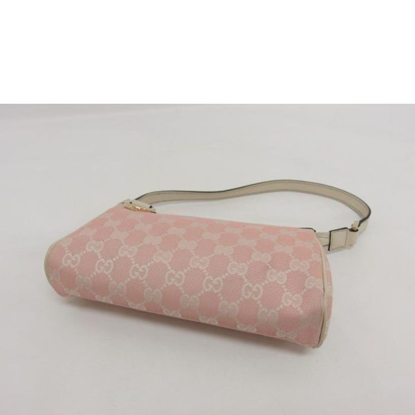 78290 3 Gucci GG Canvas Accessory Pouch Pink