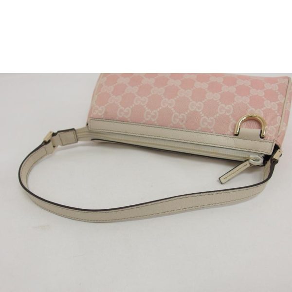 78290 4 Gucci GG Canvas Accessory Pouch Pink