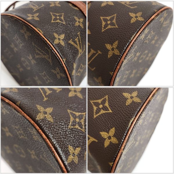 783 3 Louis Vuitton Monogram Papillon Handbag Canvas Brown