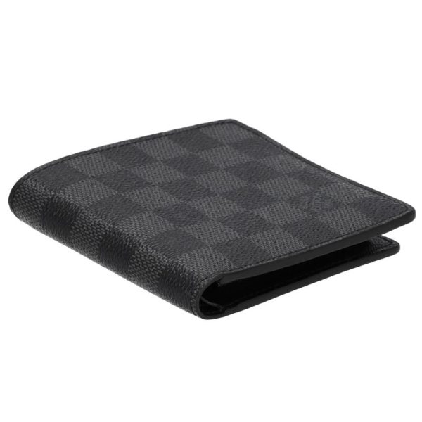 78329 3 Louis Vuitton Marco Wallet Damier Graphite Gray