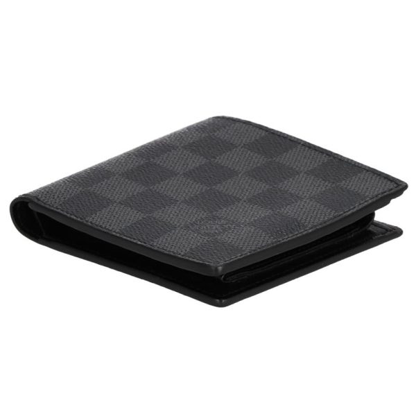 78329 4 Louis Vuitton Marco Wallet Damier Graphite Gray