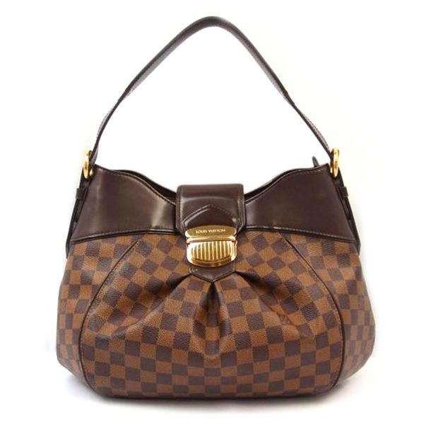 78330 1 Louis Vuitton Sistina MM Bag Damier Ebene