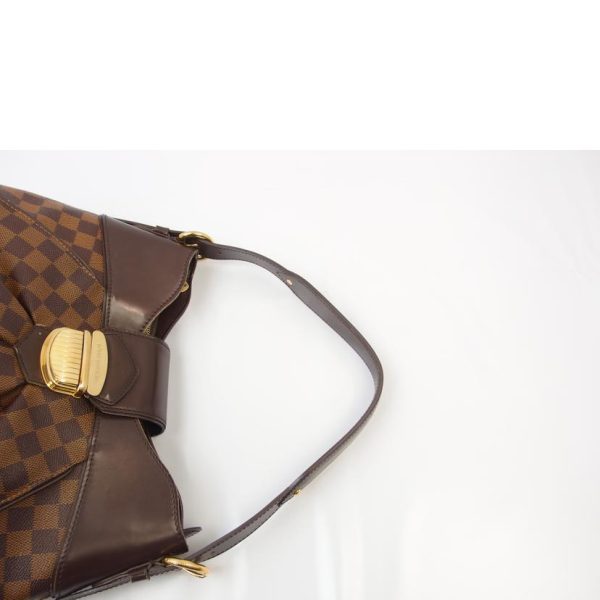 78330 4 Louis Vuitton Sistina MM Bag Damier Ebene