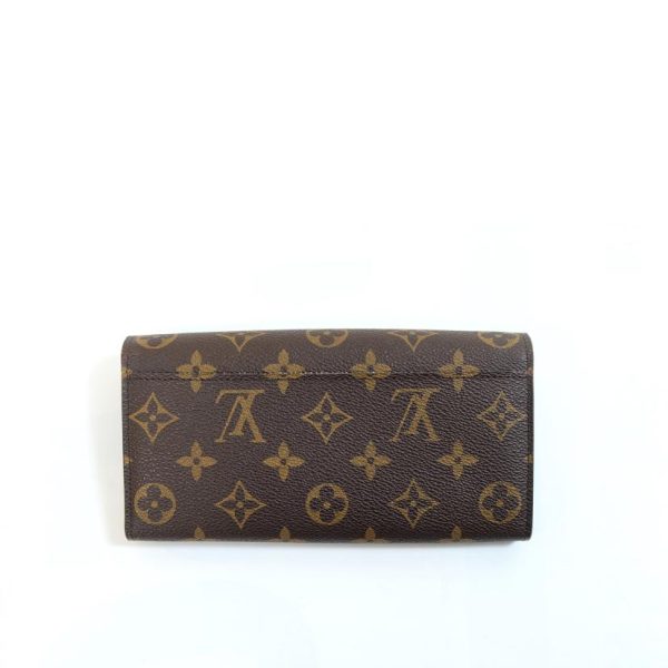 78357 2 Louis Vuitton Portefeuil Sala Monogram Wallet Brown