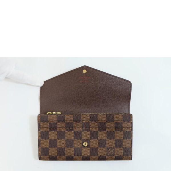 78425 4 Louis Vuitton Portefeuil Sala Damier Ebene Wallet