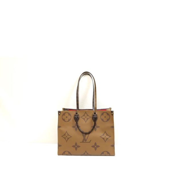 78517 2 Louis Vuitton On The Go GM Monogram Giant Tote Brown