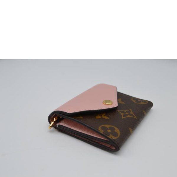 78551 3 Louis Vuitton Portefeuille Zoe Monogram Wallet Pink