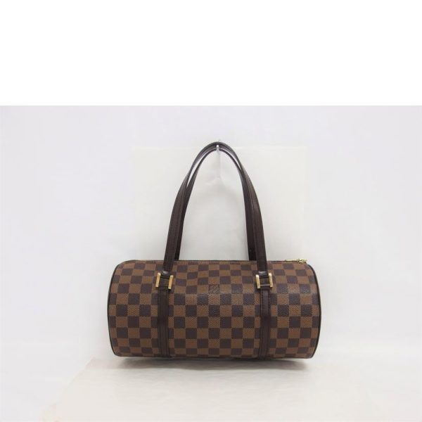 78559 2 Louis Vuitton Papillon 30 Handbag Damier Ebene Brown