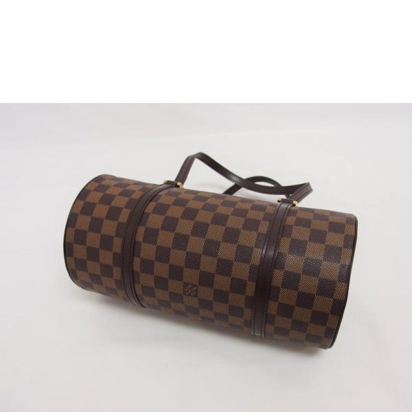 78559 3 Louis Vuitton Papillon 30 Handbag Damier Ebene Brown