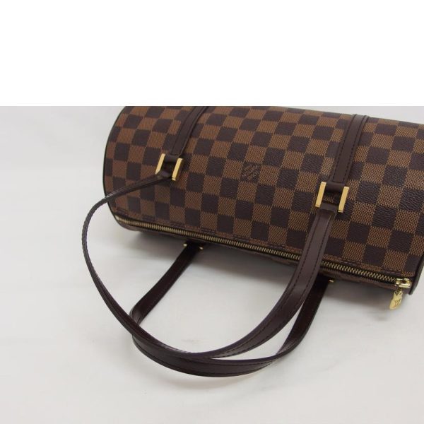 78559 4 Louis Vuitton Papillon 30 Handbag Damier Ebene Brown