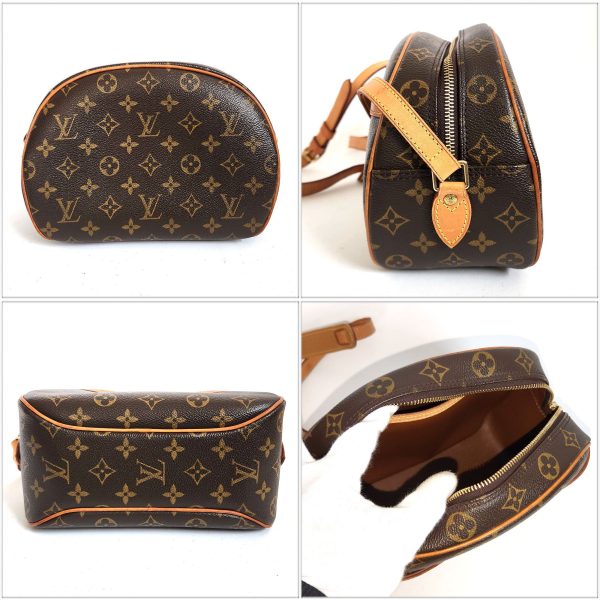 786 2 Louis Vuitton Monogram Blois Shoulder Bag Canvas Brown