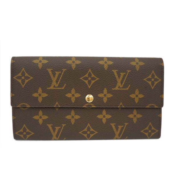 78651 1 Louis Vuitton Pochette Porte Monnaie Credit Wallet Monogram