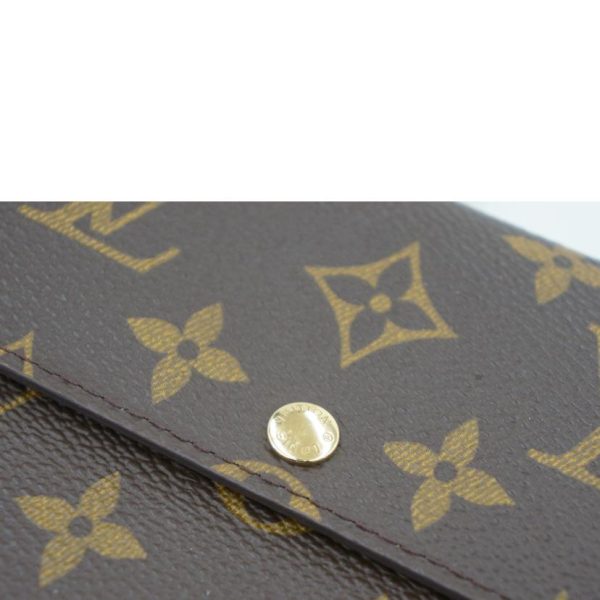 78651 6 Louis Vuitton Pochette Porte Monnaie Credit Wallet Monogram