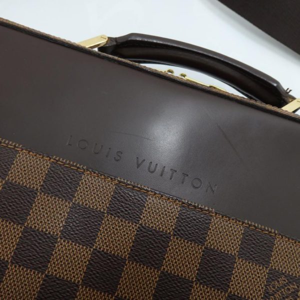 78668 7 Louis Vuitton Porte Ordinateur Savana Briefcase Damier