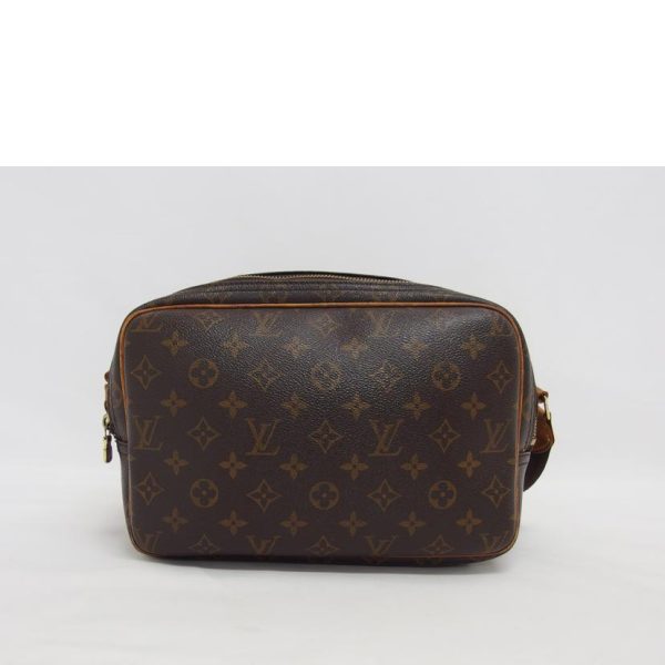 78672 2 Louis Vuitton Reporter PM Shoulder Bag Monogram Brown