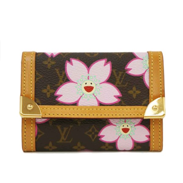 78729 1 Louis Vuitton Portefeuille Zip Wallet Cherry Blossom