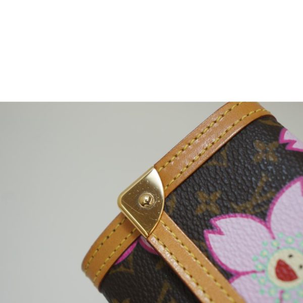 78729 6 Louis Vuitton Portefeuille Zip Wallet Cherry Blossom