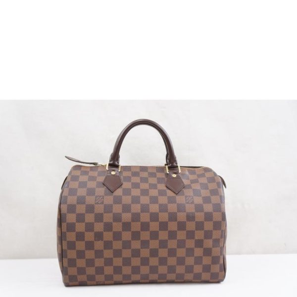 78756 1 Louis Vuitton Speedy 30 Bag Damier Ebene