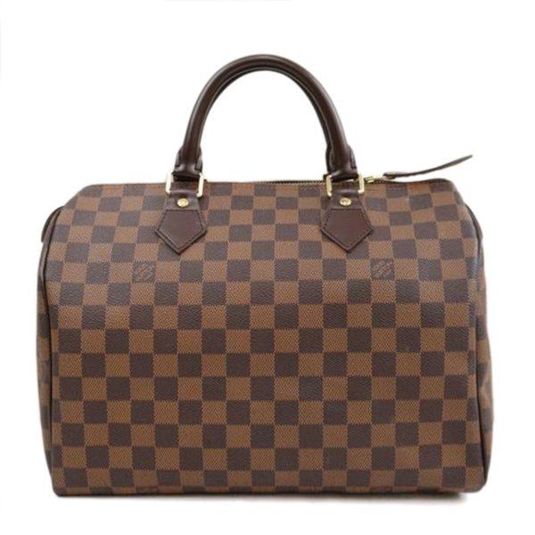 78756 2 Louis Vuitton Speedy 30 Bag Damier Ebene