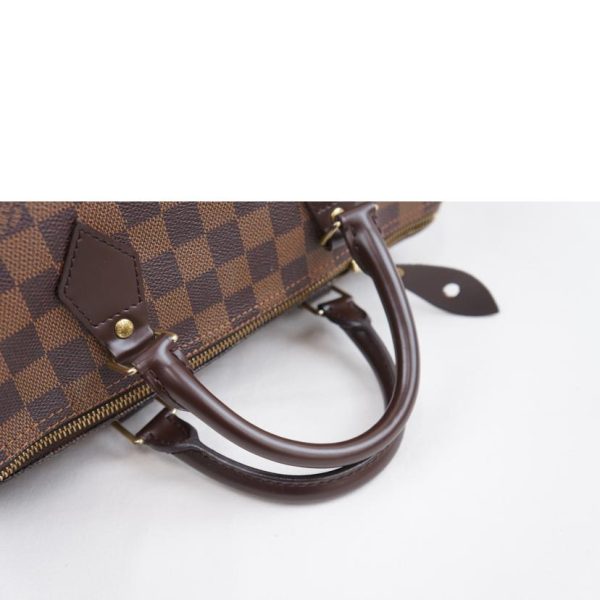 78756 3 Louis Vuitton Speedy 30 Bag Damier Ebene