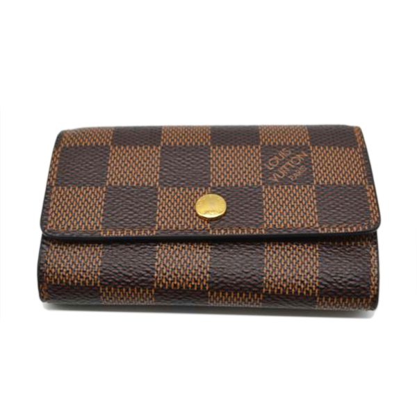 78926 1 Louis Vuitton Murtellique 6 Damier Wallet Brown