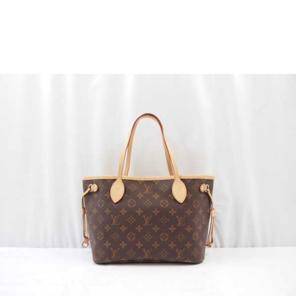 78965 2 Louis Vuitton Neverfull PM Tote Bag Pivoine