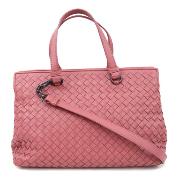 79074 1 Bottega Veneta Intrecciato 2 Way HandBag