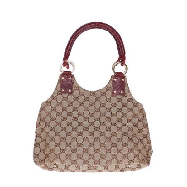 79098 2 Gucci GG Canvas Handbag Beige