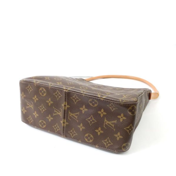 79110 3 Louis Vuitton Looping GM Handbag Brown