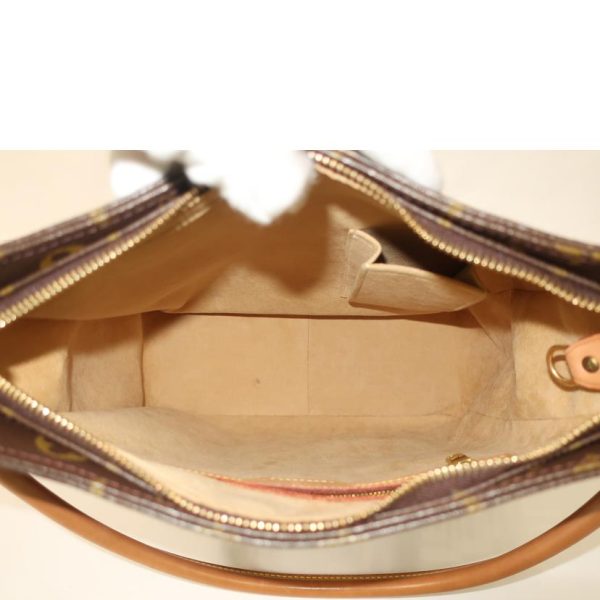 79110 6 Louis Vuitton Looping GM Handbag Brown