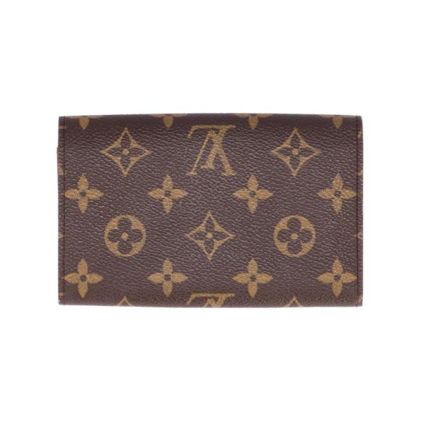 79131 2 Louis Vuitton Portomone Vietresor Monogram Wallet Brown