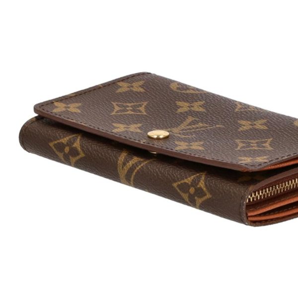 79131 4 Louis Vuitton Portomone Vietresor Monogram Wallet Brown