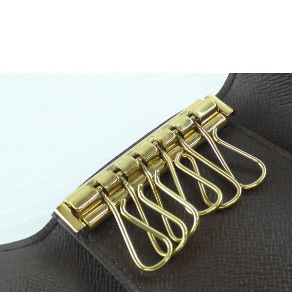 79162 5 Louis Vuitton Multicle 6 Key Holder Damier Brown