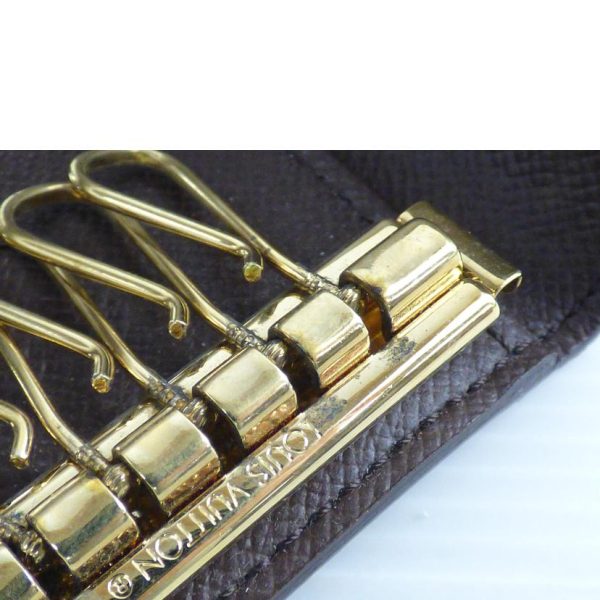 79162 6 Louis Vuitton Multicle 6 Key Holder Damier Brown